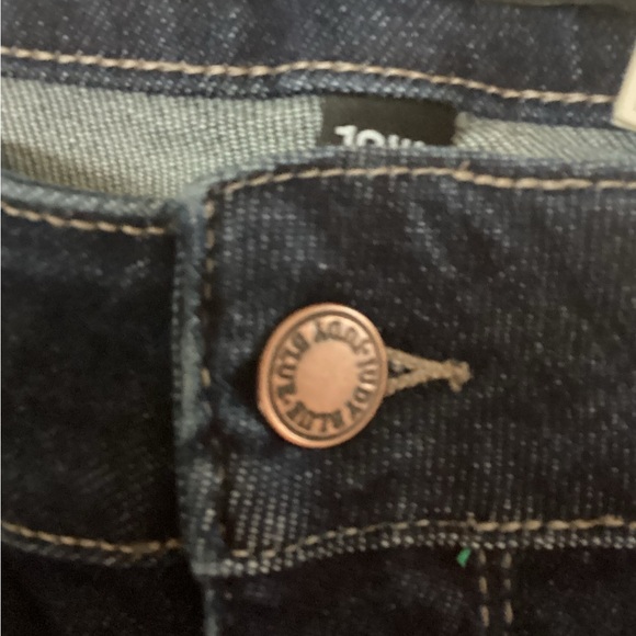 Judy Blue NWT High Waisted Raw Hem Cropped Straight Leg Jeans, Plus Size 18W - Picture 13 of 13